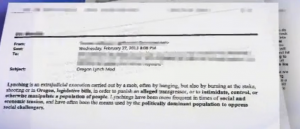 GUNS GINNY THREAT 4 LYNCHING