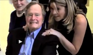 George Bush with Jenna G-41