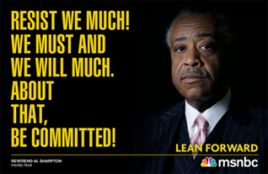 al sharpton resist we much