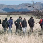 Illegals crossing border