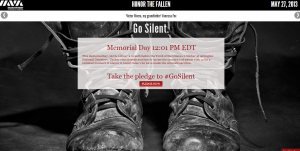 Memorial Day Go Silent