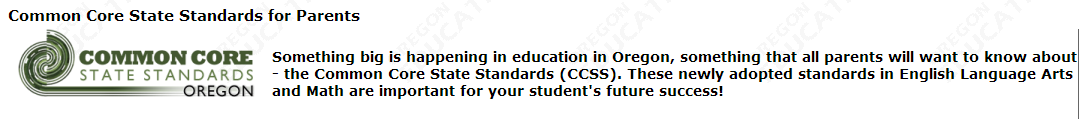 Oregon was one of early adopters of Common Core. It's usually at forefront of most fads.