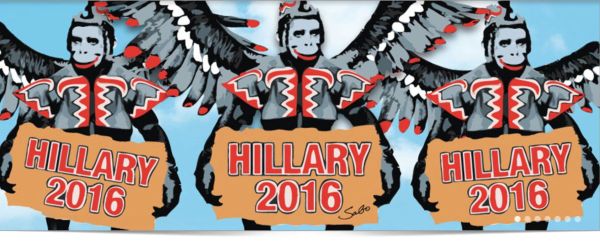 hillary flying monkeys