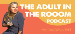 The Adult in the Room Podcast Image created by Hagemann Creative